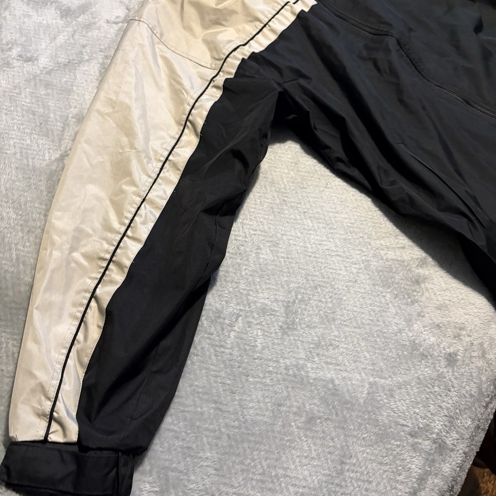Kenpo Jacket Mens L Black Beige Windbreaker Full Zip Lightweight Vintage 1967 - Picture 4 of 14